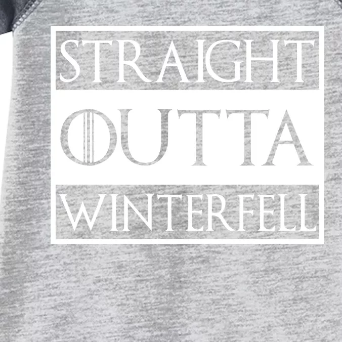 Straight Outta Winterfell Infant Baby Jersey Bodysuit