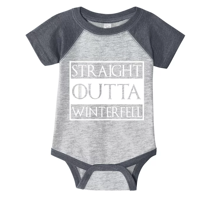 Straight Outta Winterfell Infant Baby Jersey Bodysuit