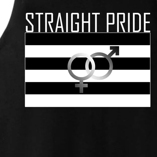 Straight Pride Ladies Tri-Blend Wicking Tank