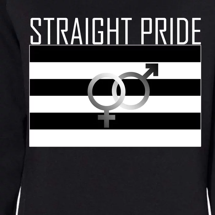 Straight Pride Womens California Wash Sweatshirt