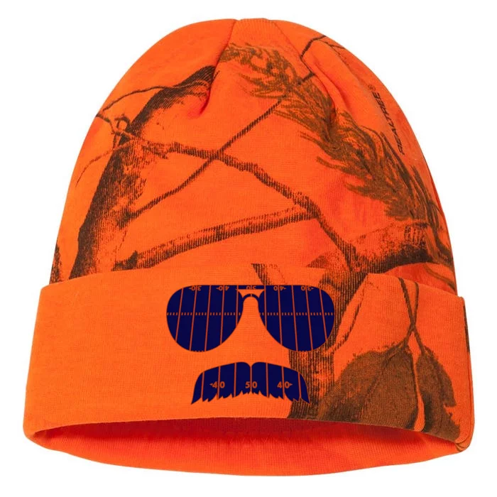 Strange Cargo Football Ditka Glasses And Stache Kati - 12in Camo Beanie