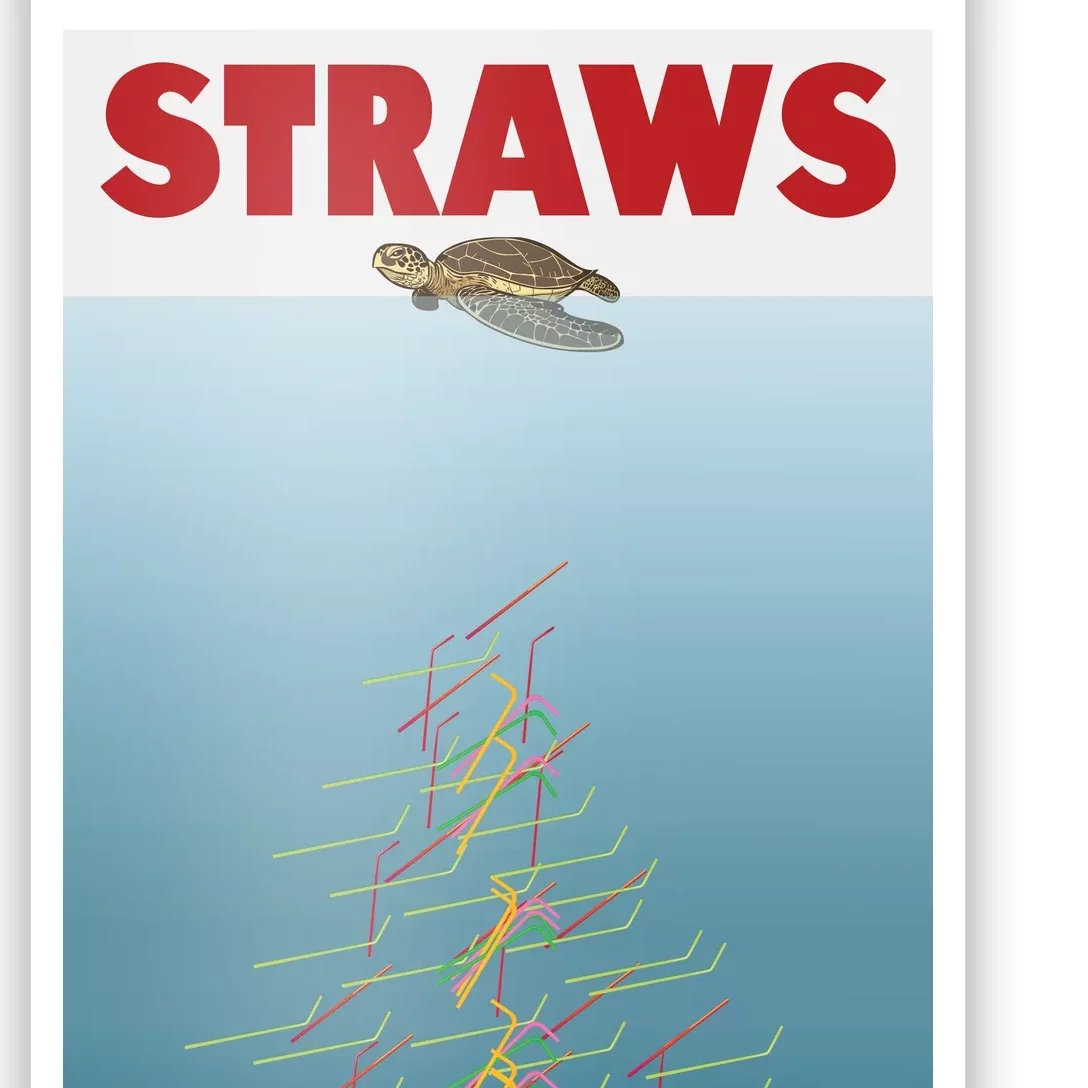 Straws Suck Sea Turtle