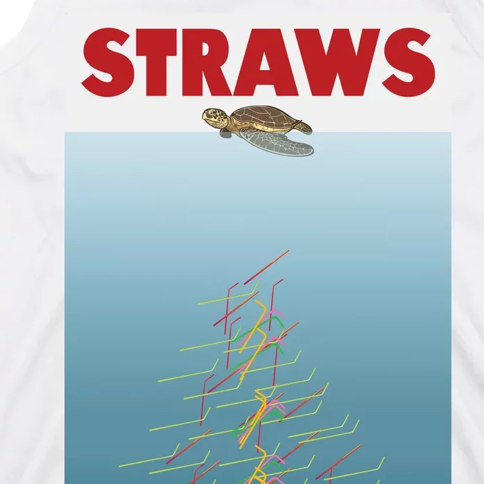 Straws Suck End Plastic Pollution Tank Top