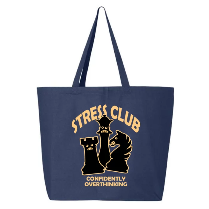 Stress Club Confidently Overthinking 25L Jumbo Tote