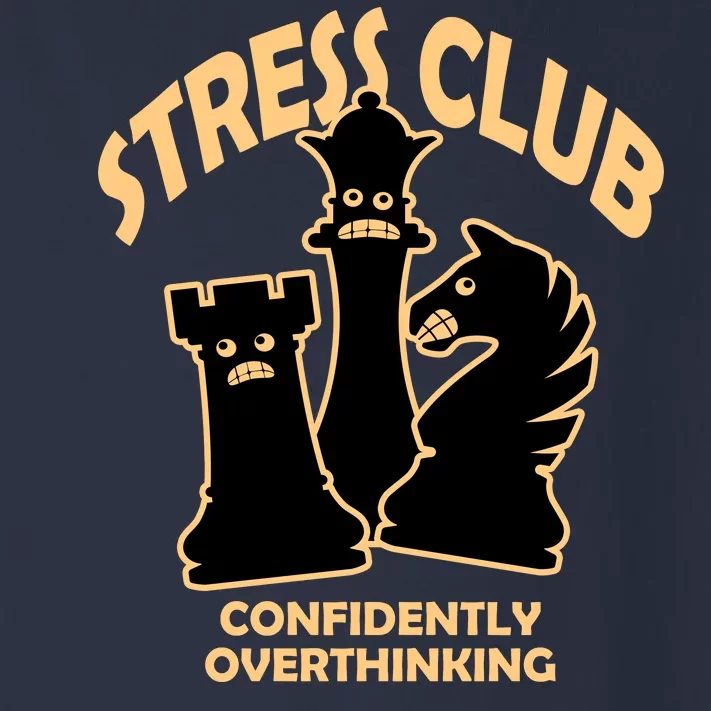 Stress Club Confidently Overthinking Toddler Long Sleeve Shirt