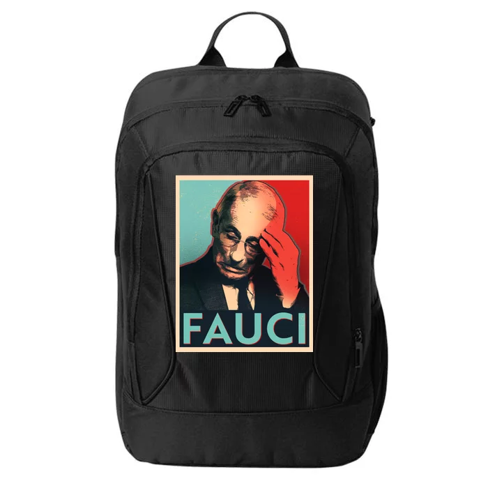 Stressed Dr Fauci Election City Backpack