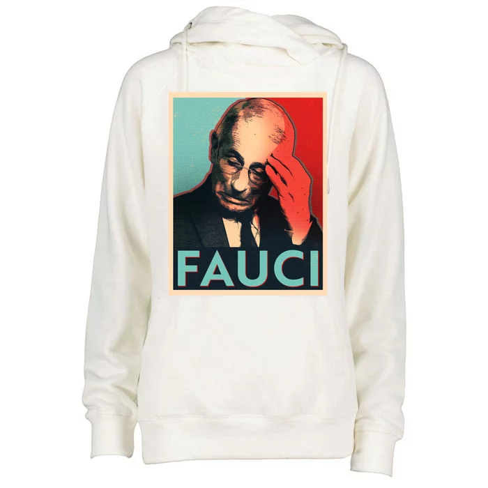 Stressed Dr Fauci Election Womens Funnel Neck Pullover Hood