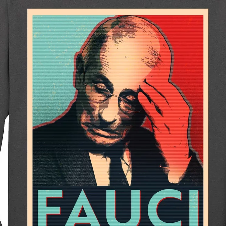 Stressed Dr Fauci Election Tall Long Sleeve T-Shirt