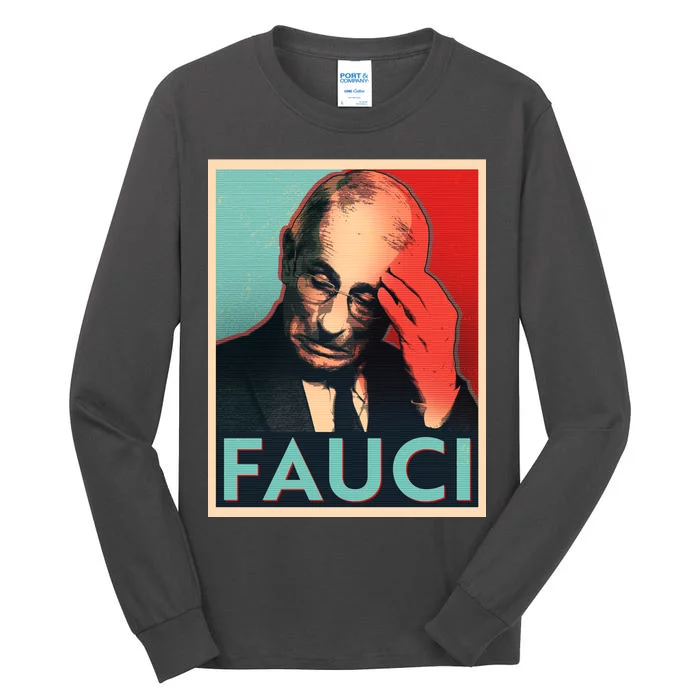 Stressed Dr Fauci Election Tall Long Sleeve T-Shirt