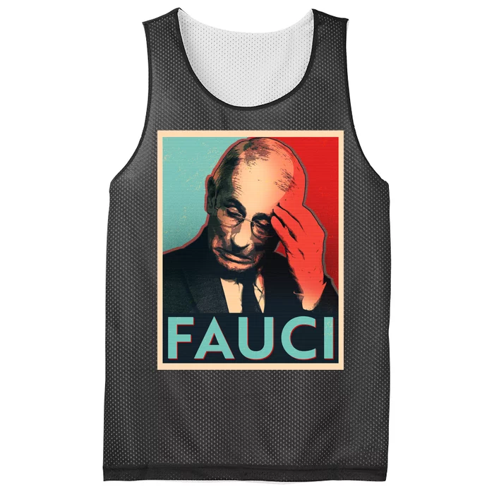 Stressed Dr Fauci Election Mesh Reversible Basketball Jersey Tank