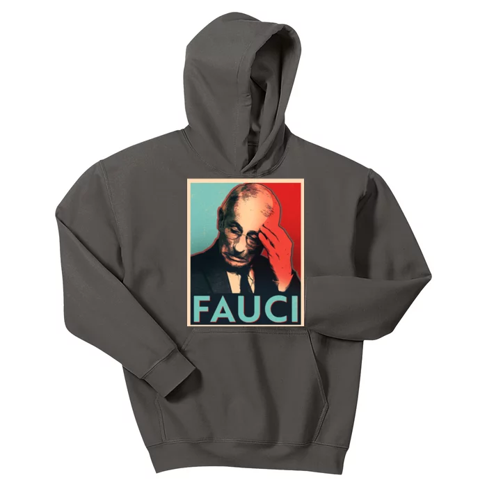 Stressed Dr Fauci Election Kids Hoodie