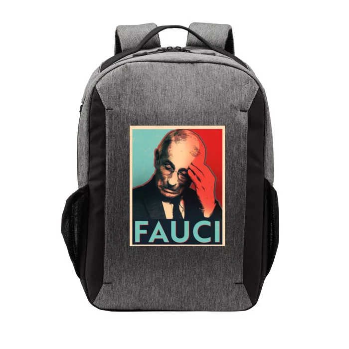 Stressed Dr Fauci Election Vector Backpack