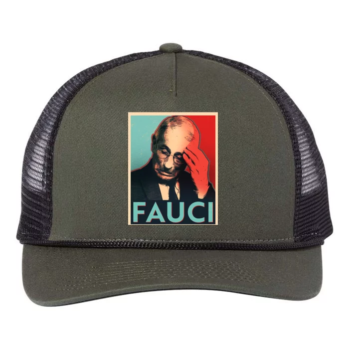 Stressed Dr Fauci Election Retro Rope Trucker Hat Cap