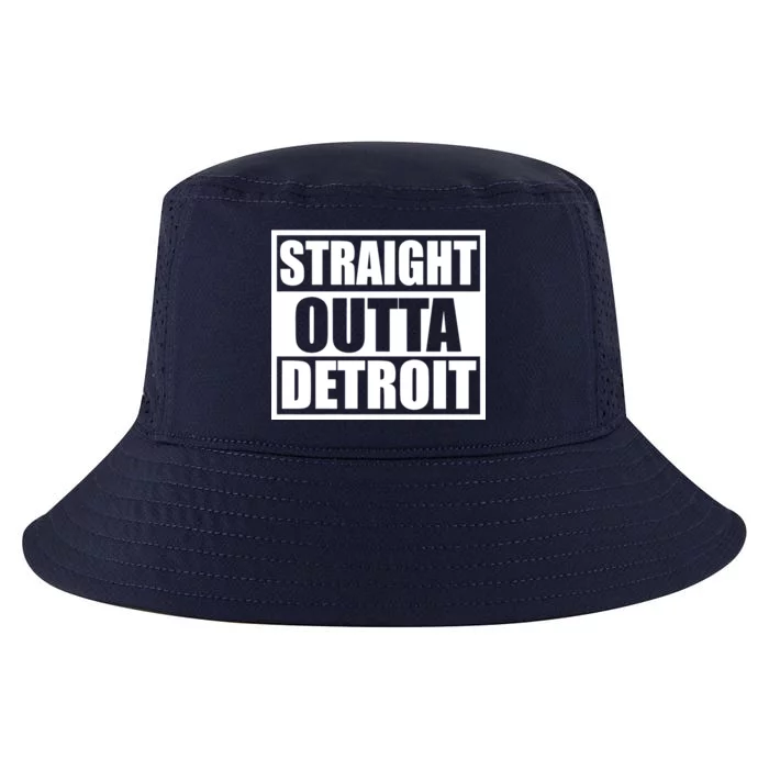 Striaght Outta Detroit Michigan Cool Comfort Performance Bucket Hat