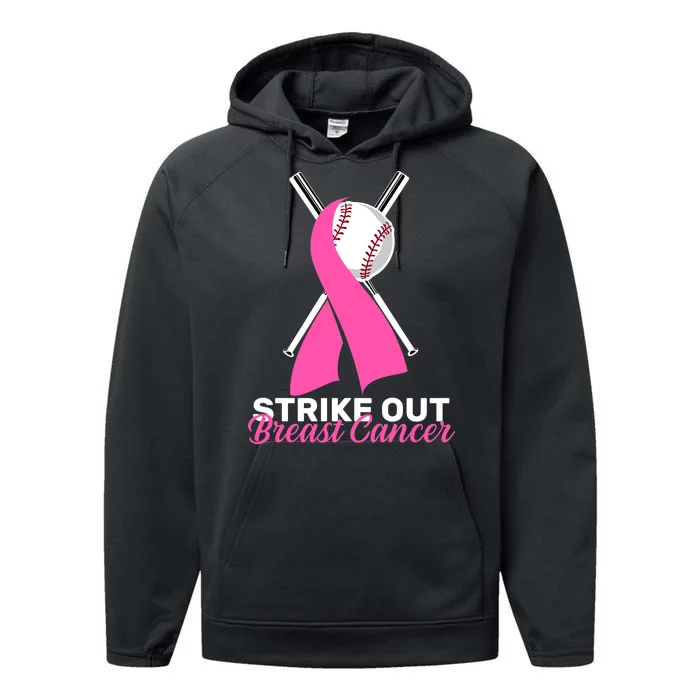 Strike Out Breast Cancer Performance Fleece Hoodie