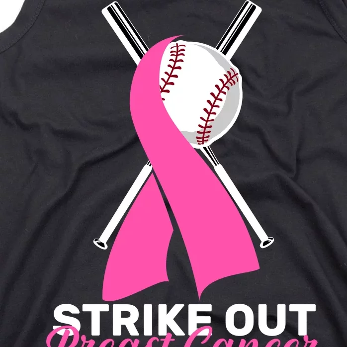 Strike Out Breast Cancer Tank Top