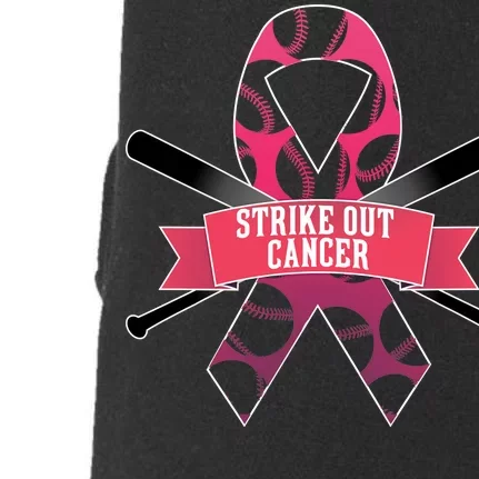 Strike Out Cancer Doggie 3-End Fleece Hoodie