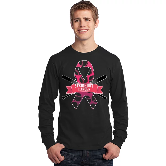 Strike Out Cancer Long Sleeve Shirt