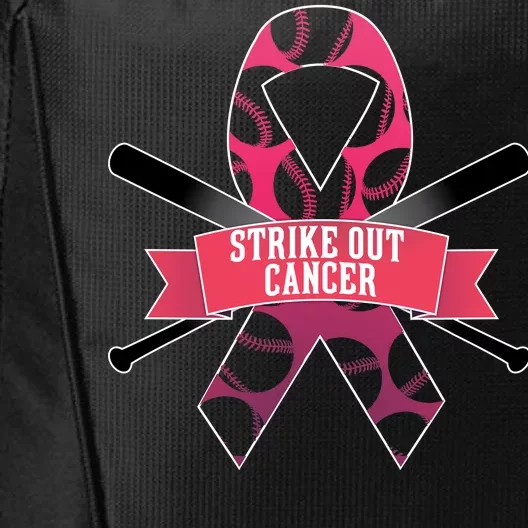 Strike Out Cancer City Backpack