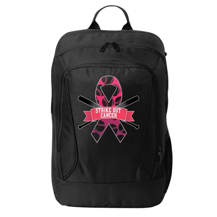 Strike Out Cancer City Backpack