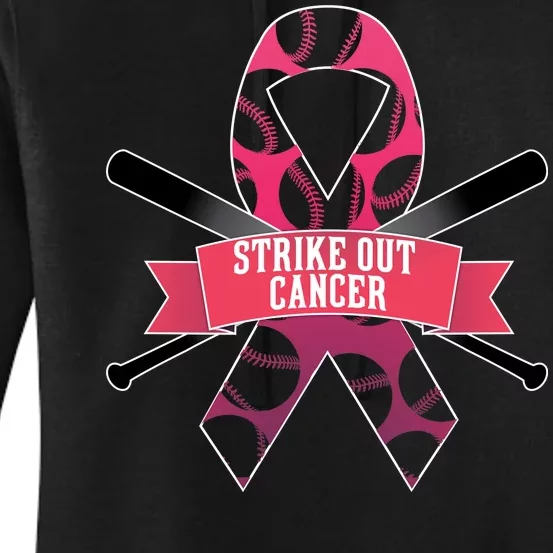 Strike Out Cancer Women's Pullover Hoodie