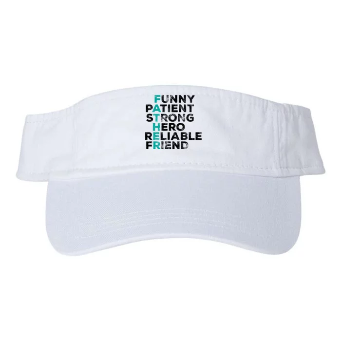 Strong Father Meaning Valucap Bio-Washed Visor