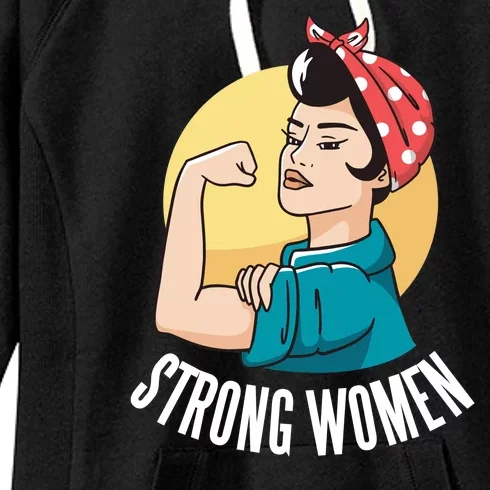 Strong Female Women's Fleece Hoodie