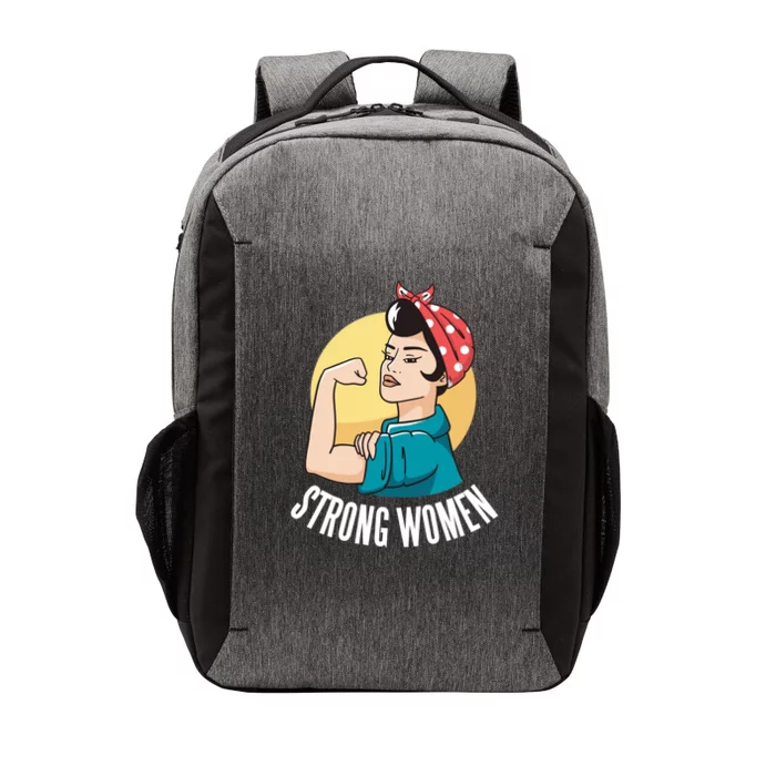 Strong Female Vector Backpack