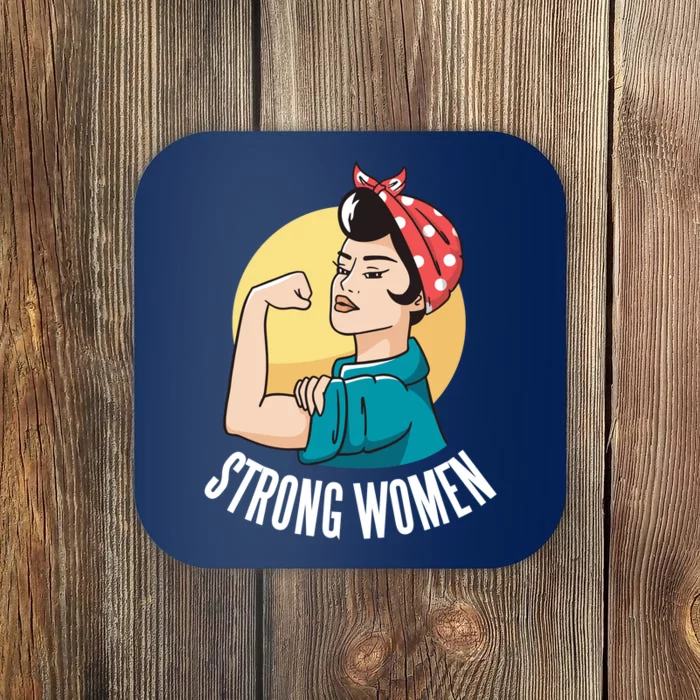 Strong Female Coaster