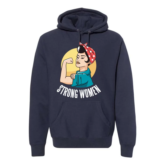 Strong Female Premium Hoodie