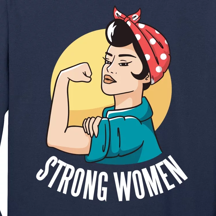 Strong Female Tall Long Sleeve T-Shirt