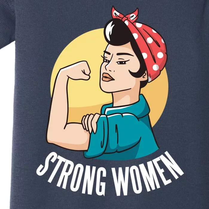 Strong Female Baby Bodysuit