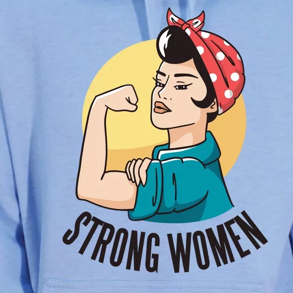 Strong Female Unisex Surf Hoodie