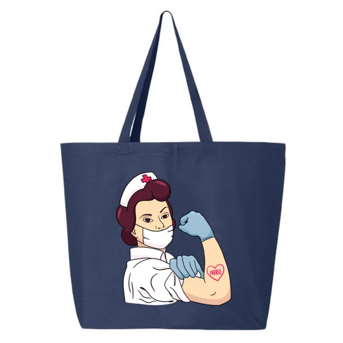 Strong Female Nurse 25L Jumbo Tote