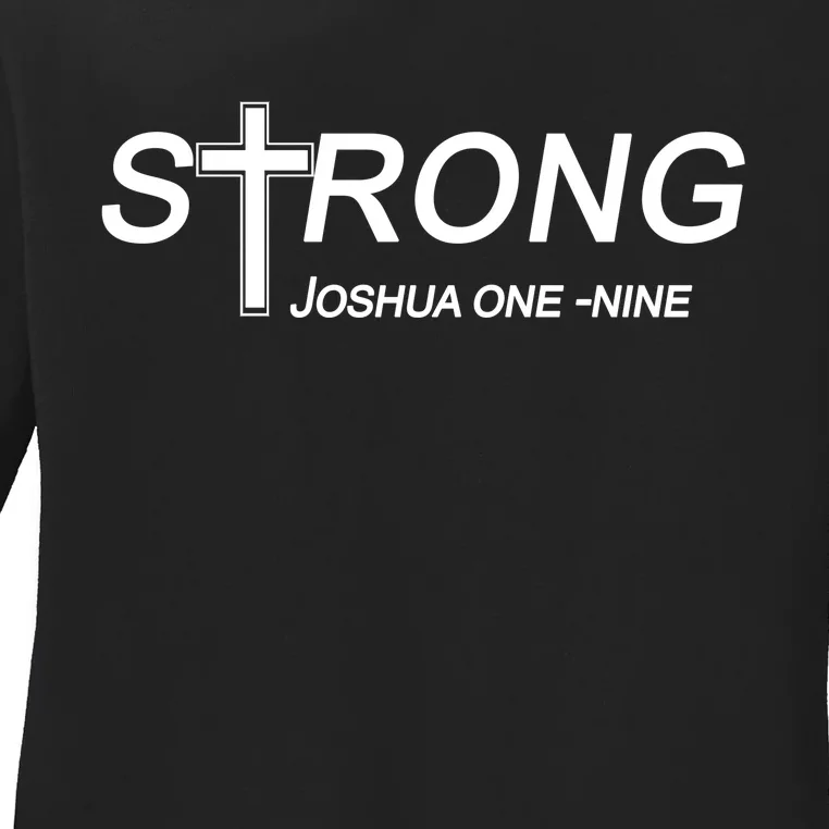 Strong Joshua One Nine Ladies Long Sleeve Shirt