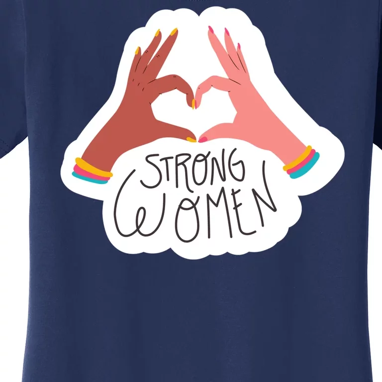 Strong Women Heart Women's T-Shirt