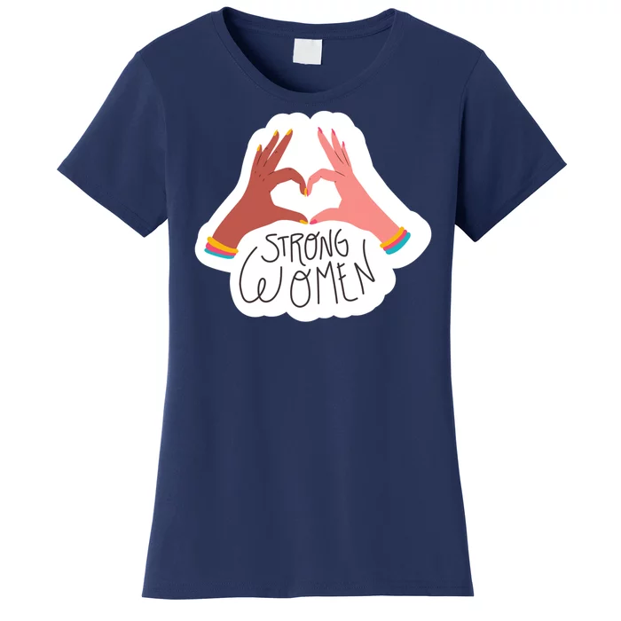 Strong Women Heart Women's T-Shirt