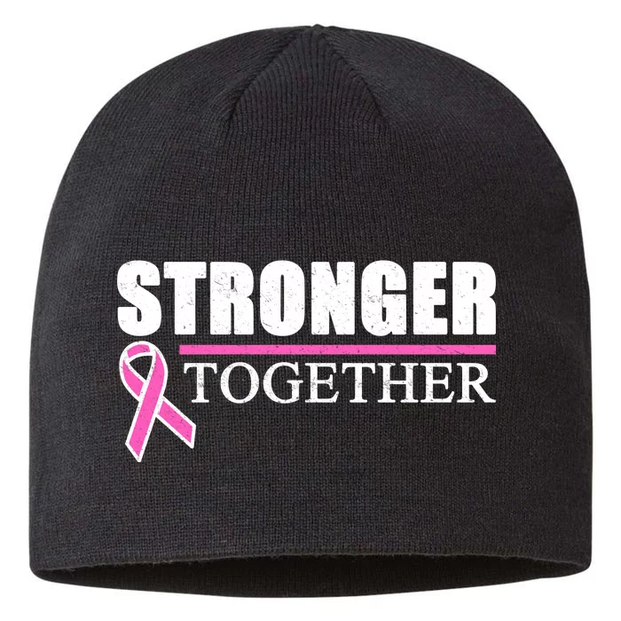 Stronger Together Breast Cancer Awareness 8 1/2in Sustainable Knit Beanie