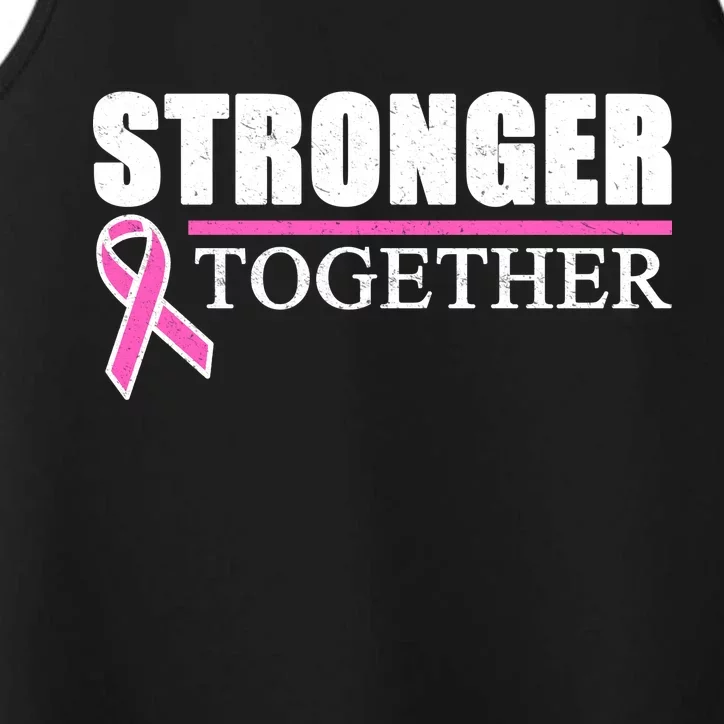 Stronger Together Breast Cancer Awareness Performance Tank