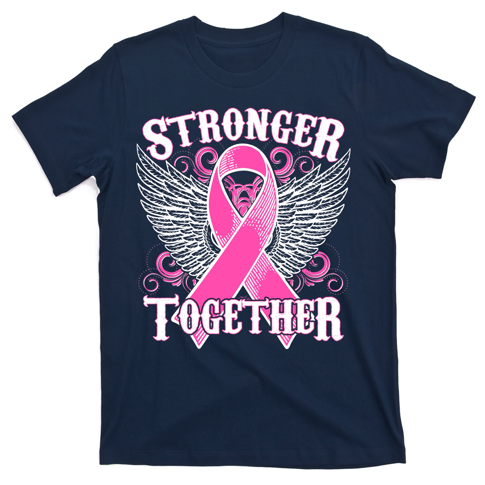 Stronger Together Breast Cancer T-Shirt Youth / 9 Months