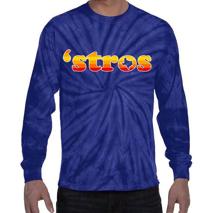 STROS Texas Tie-Dye Long Sleeve Shirt