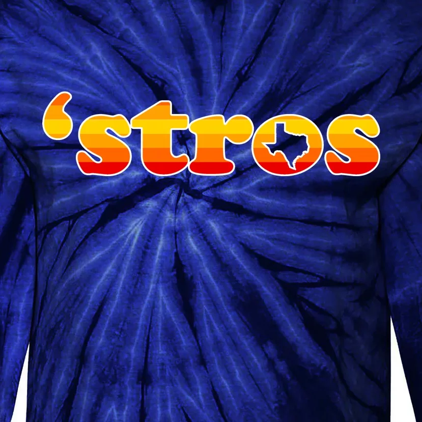 STROS Texas Tie-Dye Long Sleeve Shirt