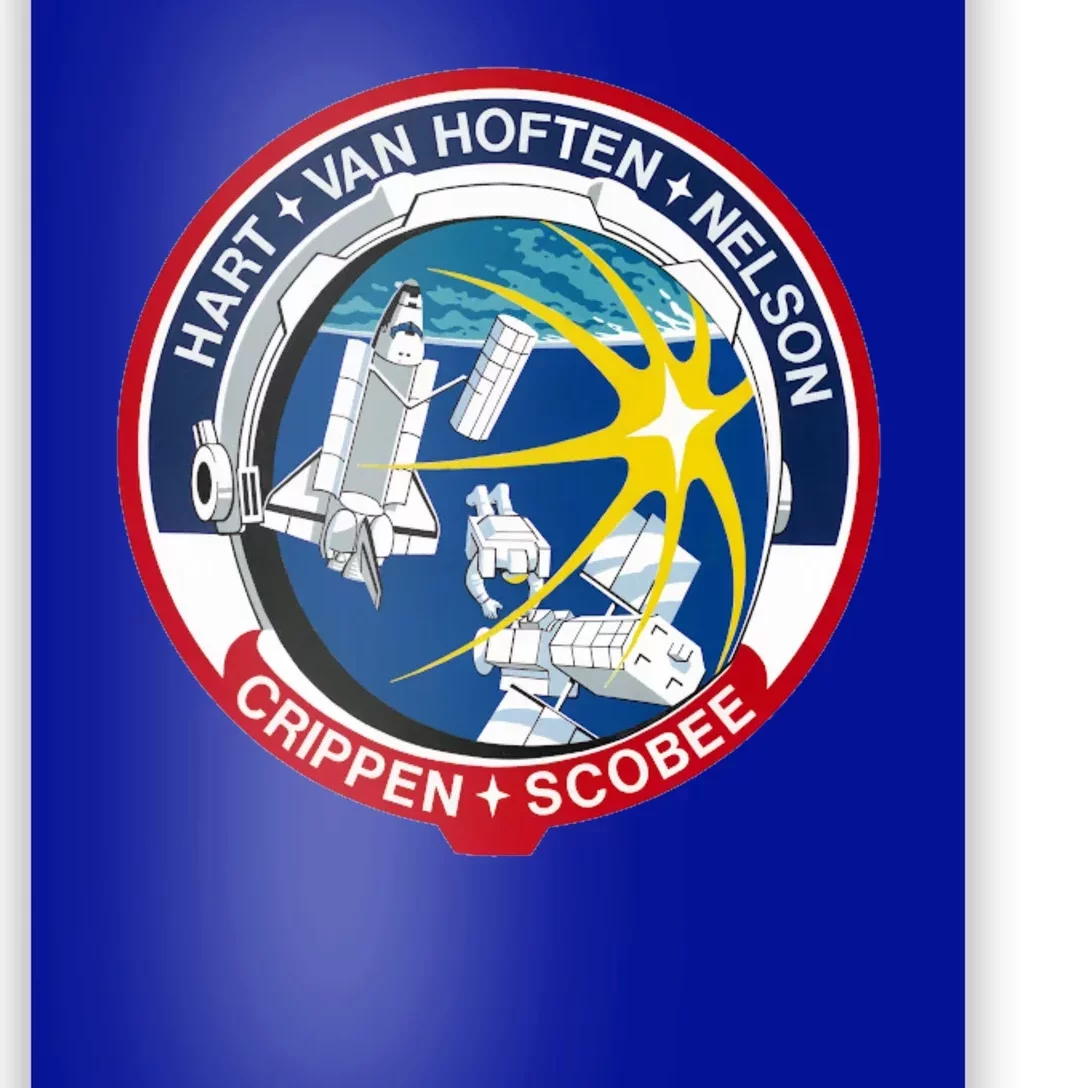 STS-41-C Mission Patch Space Shuttle Challenger Poster