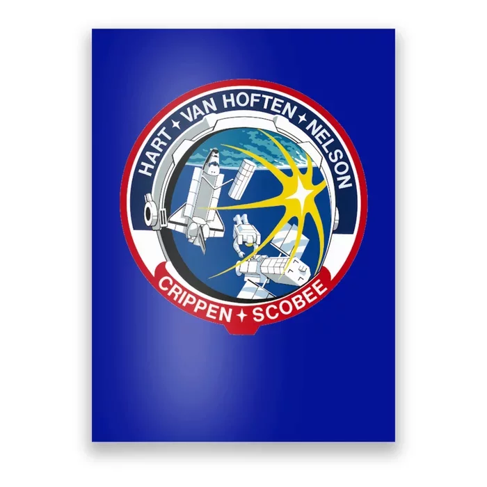 STS-41-C Mission Patch Space Shuttle Challenger Poster