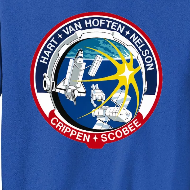 STS-41-C Mission Patch Space Shuttle Challenger Tall Sweatshirt