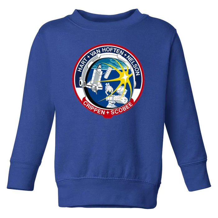 STS-41-C Mission Patch Space Shuttle Challenger Toddler Sweatshirt