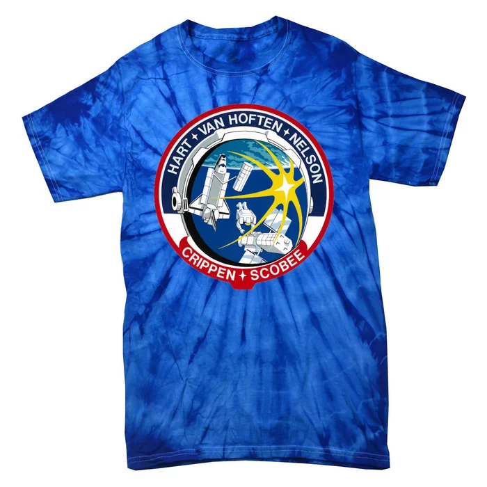 STS-41-C Mission Patch Space Shuttle Challenger Tie-Dye T-Shirt