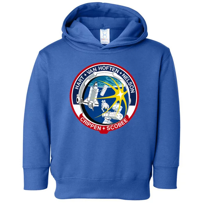 STS-41-C Mission Patch Space Shuttle Challenger Toddler Hoodie