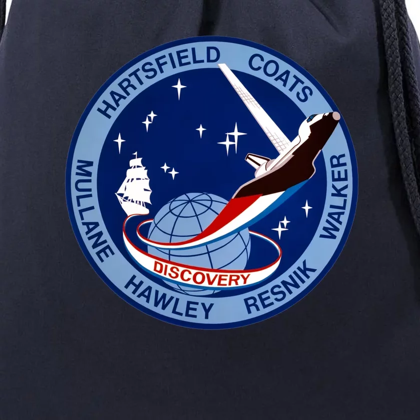 STS-41D Mission Insignia Patch Space Shuttle Challenger Drawstring Bag