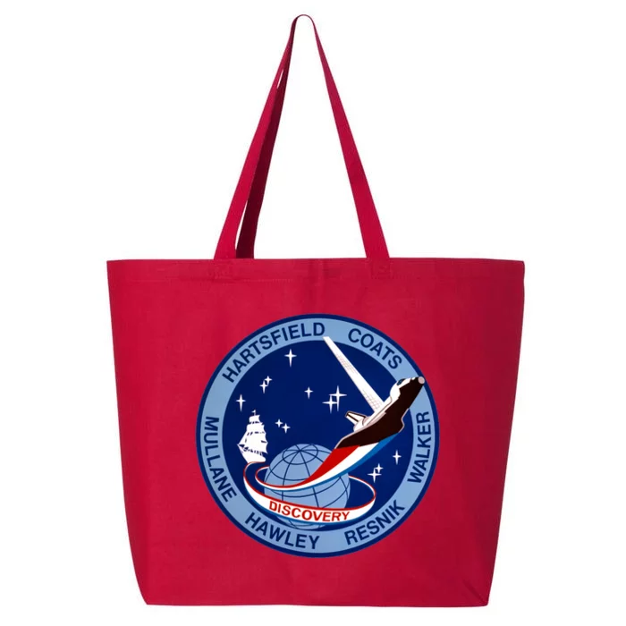 STS-41D Mission Insignia Patch Space Shuttle Challenger 25L Jumbo Tote